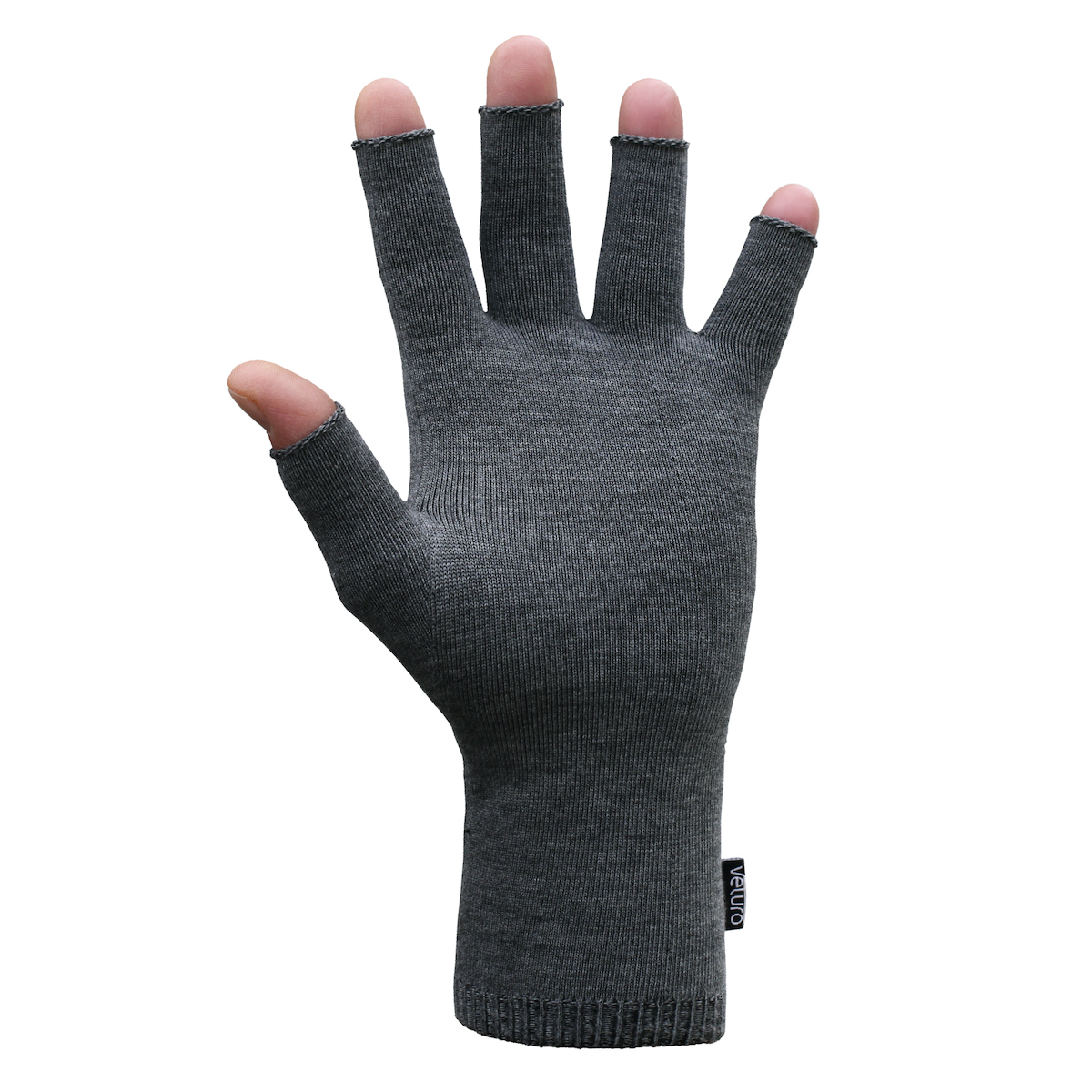 Infrared Seamless PR Open-Finger Gloves (3D Knit) - Grey