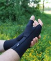 Infrared Fingerless Mittens Gloves Hand Wrist Support