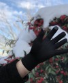 Infrared Fleece Gloves Stimulate Hand Circulation