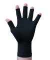 Compression Fingerless Fabric Arthritis Gloves Zero Side Effects