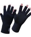 Infrared Raynaud’s Cold Hands Fleece Open Finger Gloves