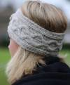 Warm Soft Infrared Lined Wool Head Wrap