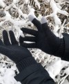 Men’s Merino Wool Seamless Gloves for Cold Hands