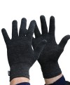 3D Knit Infrared Circulation Full Finger Gloves Cold Male Hands