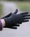 3D Knit Infrared Circulation Full Finger Gloves Cold Female Hands
