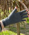 Therapeutic Infrared Arthritis Fingerless Gloves Woman Hand