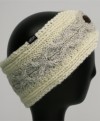 Infrared Knit Lined Wool Two Tone Headband – Side View