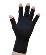 Bamboo Compression Fingerless Arthritis Gloves with Grip Bamboo Compression Fingerless Arthritis Gloves
