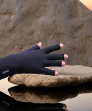 Compression Arthritis & Cold Hands Fingerless Gloves with Grip Infrared Compression Arthritis and Cold Hands Fingerless Gloves with Grip
